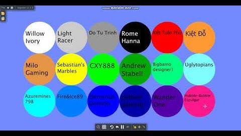 Algodoo - Fan Marble Race - Part 1