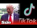 Donald Trump says he is considering banning TikTok