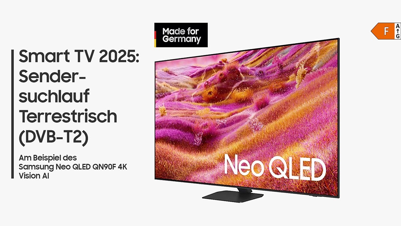 Samsung Smart TV 2025: Sendersuche Terrestrisch (DVB-T)