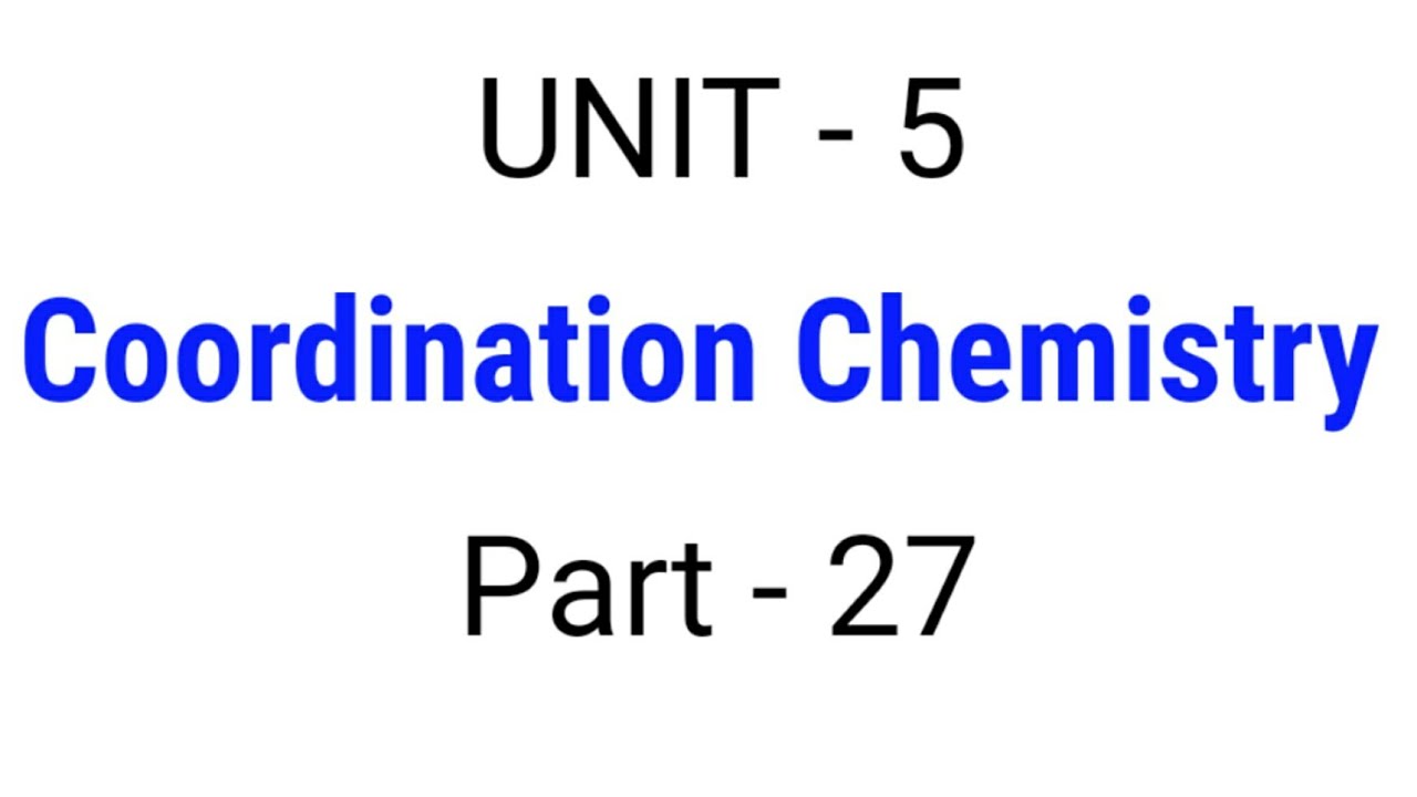Evaluate Yourself - 7 | Coordination Chemistry | TN 12th Chemistry | Unit 5 | in Tamil | Part 26