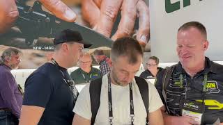 На стенде CRKT c Русланом. #SHOTSHOW 2026 #LASVEGAS #NEVADA