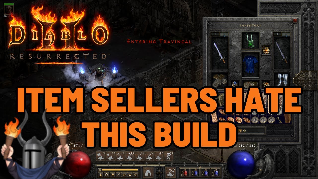 Руководство по варварству в Diablo 2: разбогатейте, не умирая в Травинкале, и найдите предмет🤑