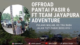 Pantai Pasir 6 Jayapura - Pantainya Pencinta Mobil Jeep - EL Toro, Taft GT #1 Pasir 6