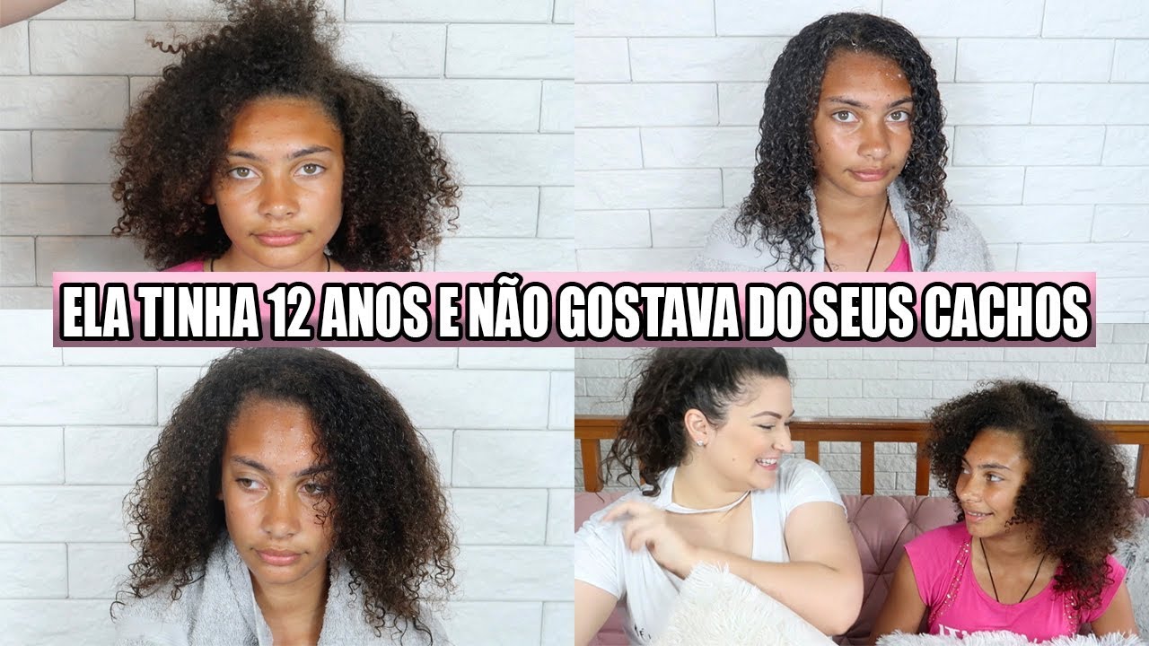 TRASFORMEI UMA ADOLESCENTE QUE NÃO GOSTAVA DO SEU VOLUME E SÓ USAVA O CABELO PRESO! 