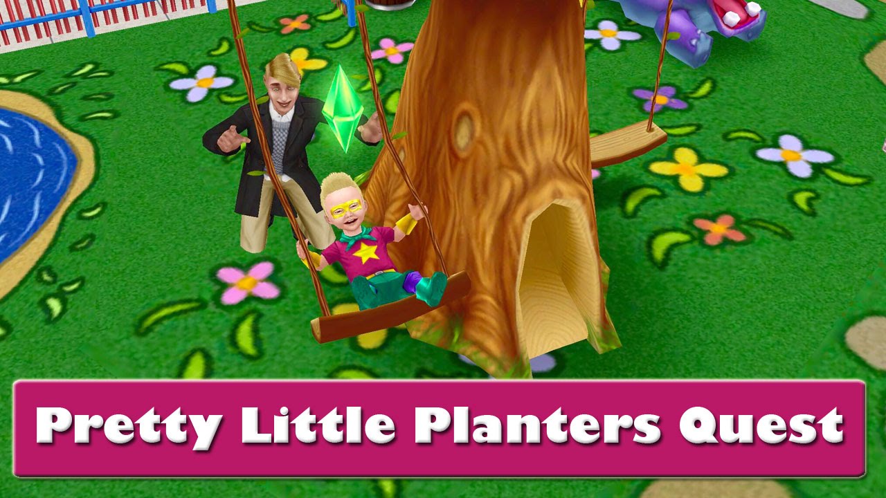SIMS FREEPLAY PRETTY LITTLE PLANTERS QUEST YouTube