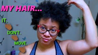 High Puff Wash and Go Natural Hair | Summer Natural Hairstyles 2021