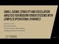 Hybrid Model-Based and Data-Driven Small-Signal Stability and Oscillation Analysis ... | 13 Mar 25