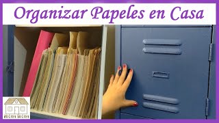 Como Organizar Documentos en Casa | Como Organizar Papeles en Casa | Como Archivar Documentos