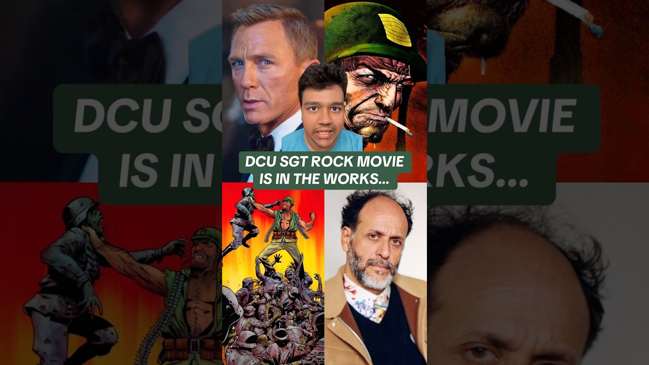 DCU Sgt. Rock Film In The Works, Luca Guadagnino Directs & Daniel Craig In Talks To Star