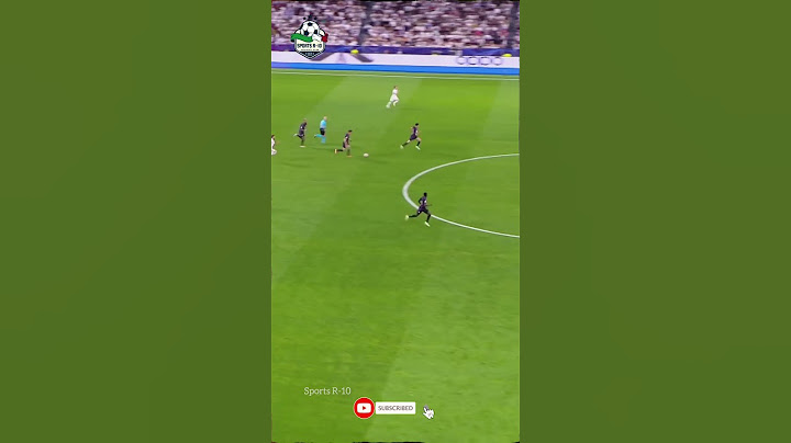 Modrić: takes the corner, tracks back to make the recovery 💪