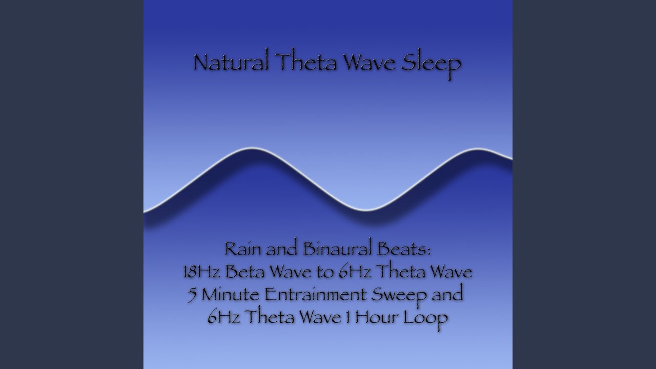Rain and Binaural Beats: 18Hz Beta Wave to 6Hz Theta Wave 5 Minute Entrainment Sweep and 6Hz...