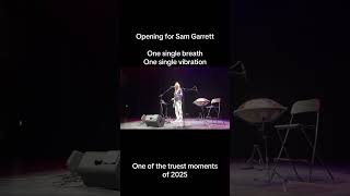 One Single Breath. One Vibration - One of the truest moments of 2025