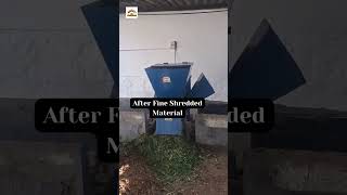5 Labour Ka Kaam Ab 1 Machine 🔥 Guess The Result! Garden Waste Turned Into Compost Material