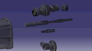 Group 4 Gearbox Assembly Animation 2
