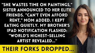 They Called Me 'Failed Artist' At Family Dinner   Then My Gallery Appeared On Forbes Front Page