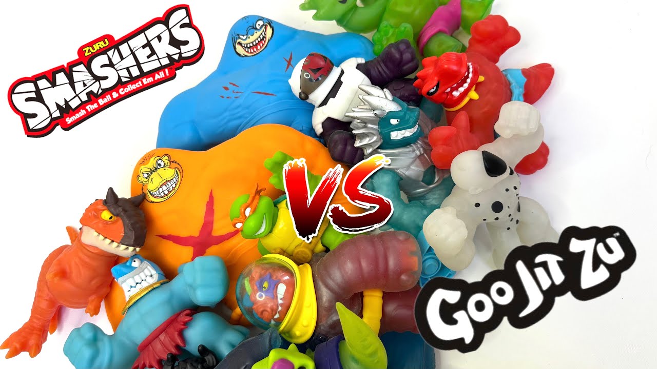 Stretchy Goo Jit Zu Heroes ASMR – Squishy Toy Review