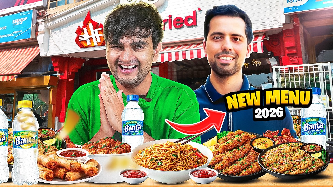 Trying Half Fried New Menu 2026