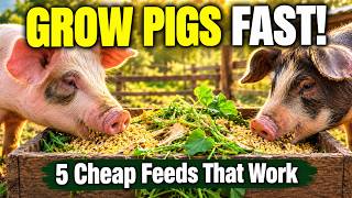 The 5 Cheapest Ways to Feed Your Pigs (And Grow Them Fast!)