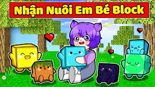 NABEE NHẬN NUÔI NHỮNG EM BÉ BLOCK CỰC ĐÁNG YÊU TRONG MINECRAFT*NABEE PET BLOCKS 🥰😍