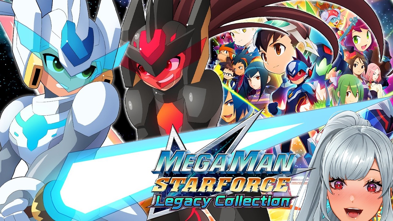 I Play Mega Man for the 1st Time! : Mega Man Star Force Legacy Collection FINALE?! part 7