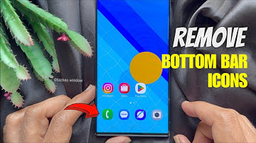 How to Remove Icons from the Bottom Bar on Samsung Galaxy