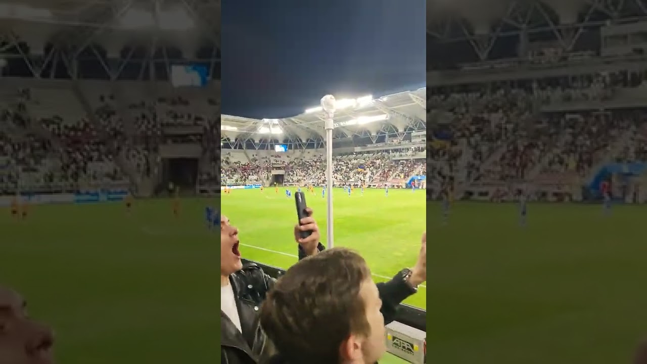 Україна -Ірландія 14 червня вболівальники після голу!!!!