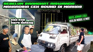 AHIR NYA RISWANDA MAHARDIKA DI BUNYIKAN,, KE USILAN BOS JEMAR PAS ADA MOBIL LEWAT 🤣