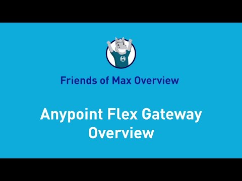 Anypoint Flex Gateway Overview | Friends of Max Q & A