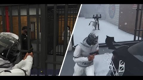 Chang Gang take Cops Hostage inside Mission Row PD | GTA RP NoPixel