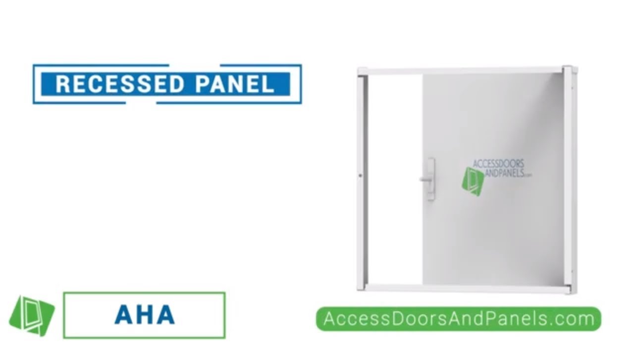 What is a Recessed Access Door with Drywall Flange? (AHA) Cendrex