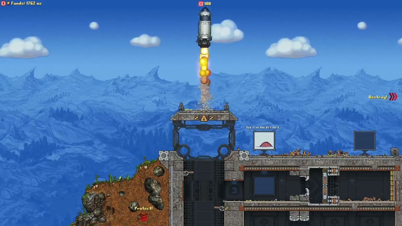 Cortex Command Community Project Pre Release 5.2 - random gameplay