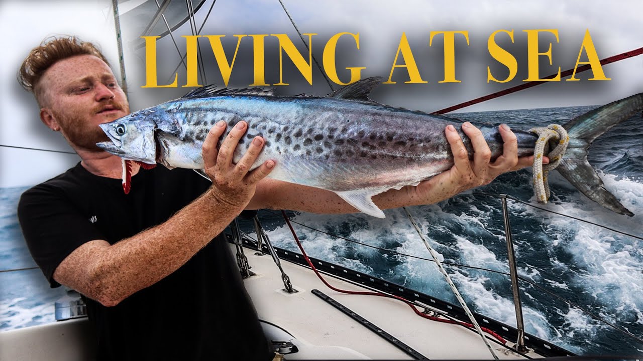 Sailing & Fishing the WILD Ocean 🌊 SURVIVAL MODE CATCH & COOK | Over The Top S2CH.13