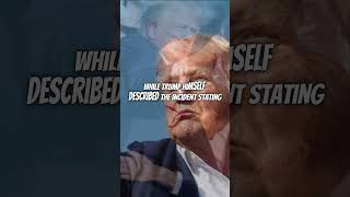 False Alarm Trump Hit By Glass Not Bullet