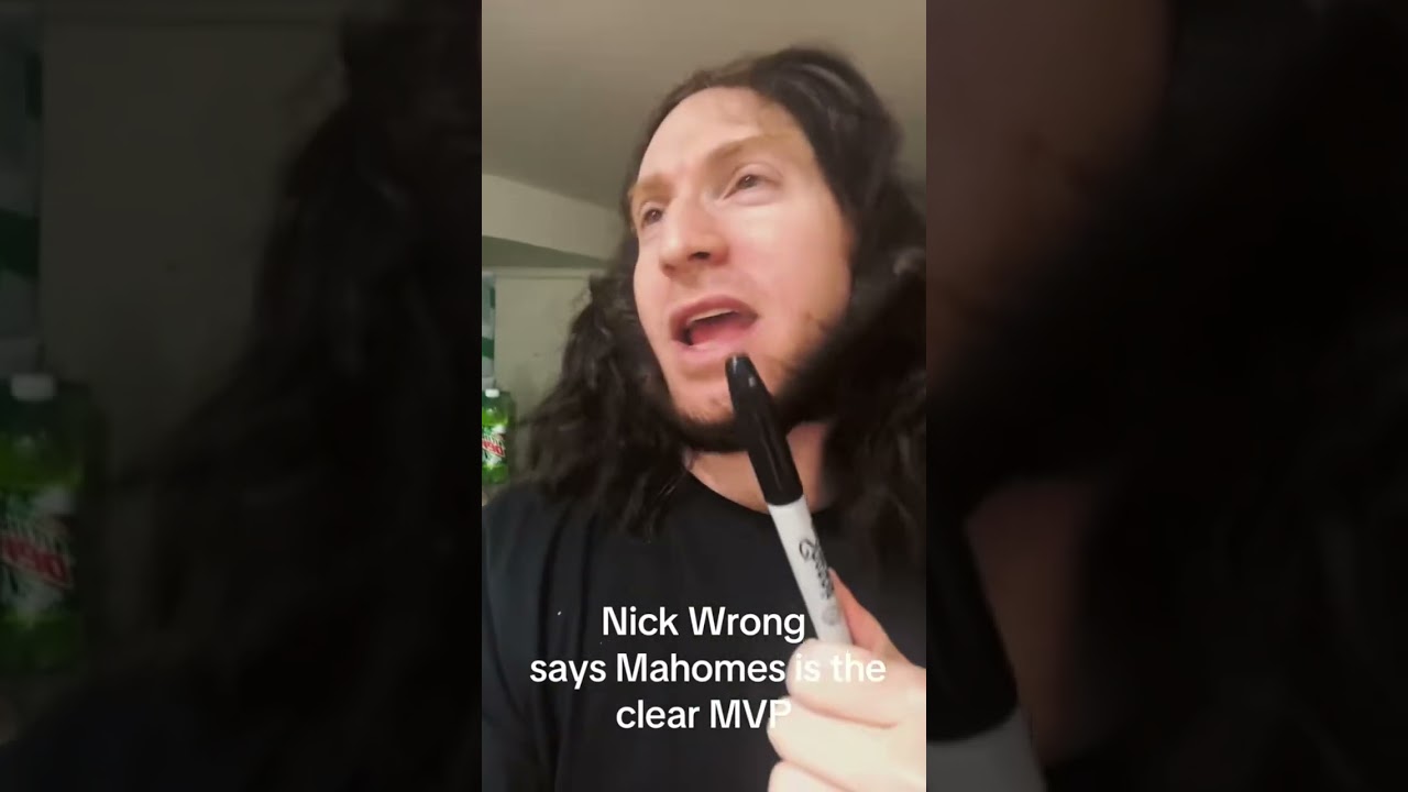 Nick Wright wants you to know Mahomes is the MVP! 