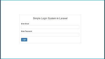 How to make Login System in Laravel