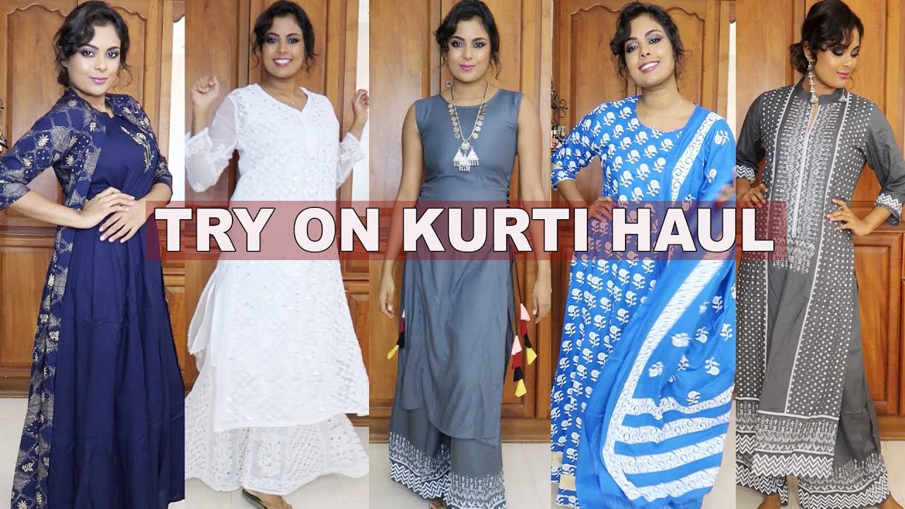 Affordable Kurti Try On | Huge Meesho Festive Indian Wear Haul