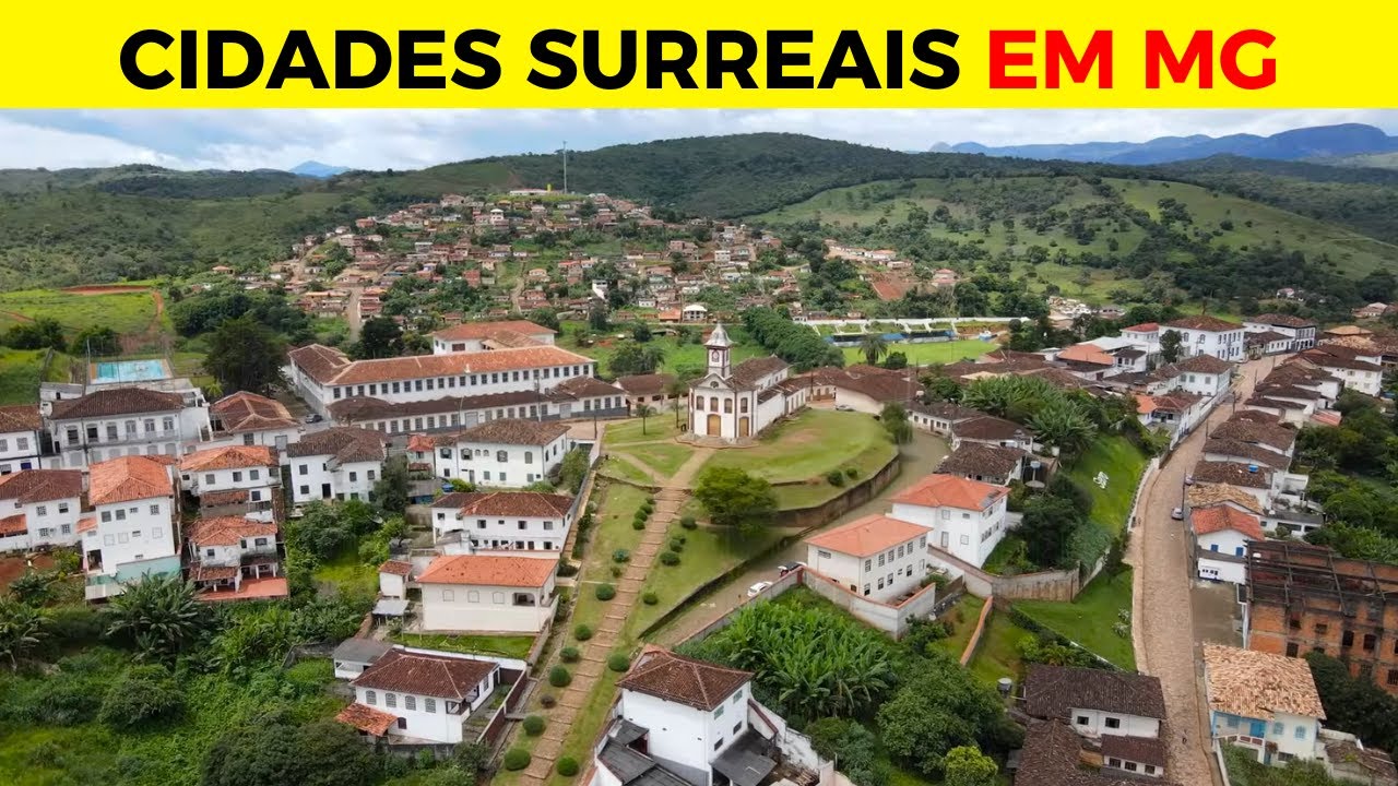 10 Cidades de Minas Gerais TÃO LINDAS que Parecem Irreais