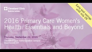 Invitation from Activity Director, Primary Care Women’s Health: Essentials and Beyond, Beachwood OH
