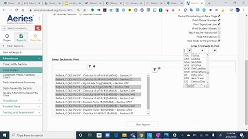 Extracting student email address out of Aeries