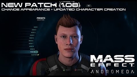 New Patch (1.08) | Mass Effect: Andromeda Update