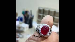 Natural Ruby Ring 925 Silver Net Worth