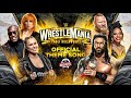 Wwe WrestleMania 39 -"LESS THAN ZERO"- Official Theme Song   Visualizer (Wwe MusicalMania)