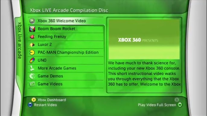 Xbox LIVE Arcade Compilation Disc (Game) - Giant Bomb