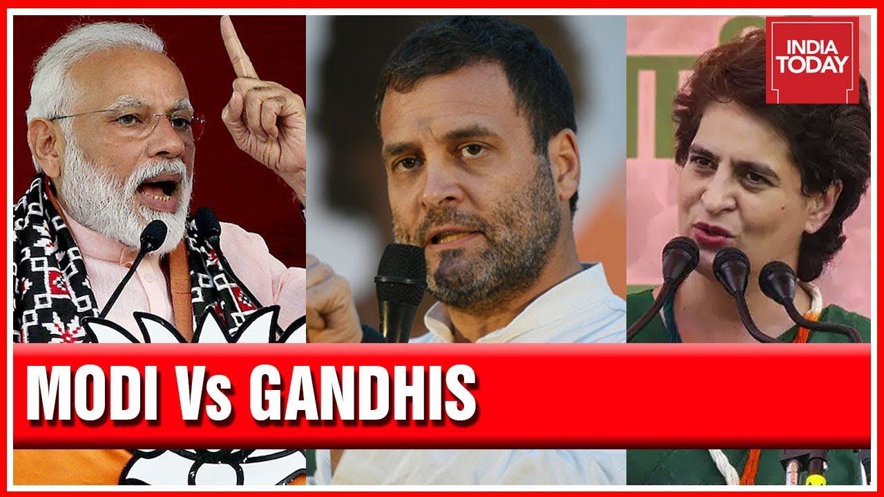 Modi Vs Gandhis : 2019 Election Campaign Turned To Personal Attacks? | 5ive Live
