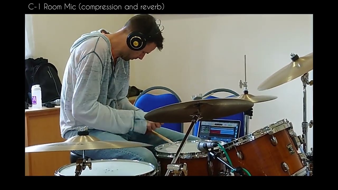 Recording Drums Behringer C1 & C2 Mics YouTube