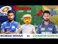 MUMBAI VS LUCKNOW DREAM 11 PREDICTION LIVE 🙏♥️