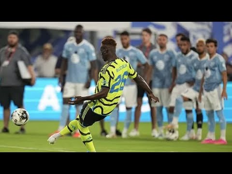 FOLARIN BALOGUN |  Mls All Star Skills Challenge | Cross & Volley (HD)