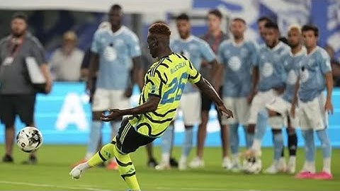 FOLARIN BALOGUN |  Mls All Star Skills Challenge | Cross & Volley (HD)