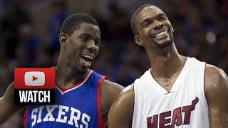 Chris Bosh Full Highlights at 76ers (2014.11.01) - 30 Pts, 8 Reb, Beast!