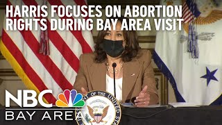 Kamala Harris Leads Discussion on Abortion Rights During Bay Area Visit
